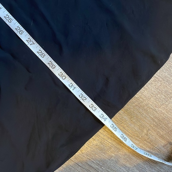 The Fisher Project Black Silk Mini Shift Dress Sleeveless size L - Picture 14 of 14